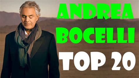 Andrea Bocelli Greatest Hits 2017 | Best Songs Of Andrea Bocelli Cover ...