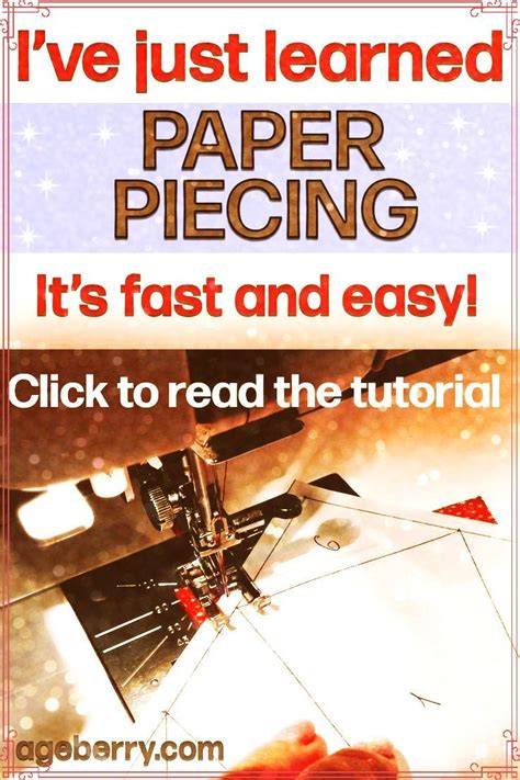 Image result for Foundation Paper Piecing Tutorial