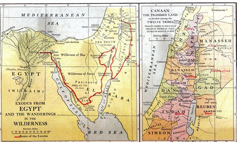 Map Of Middle East In Bible Times