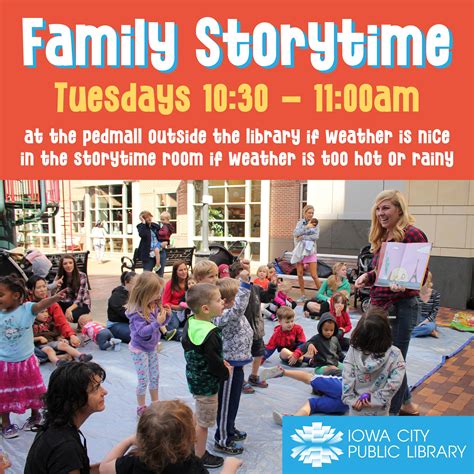 Family Storytime at ICPL | Iowa City Public Library