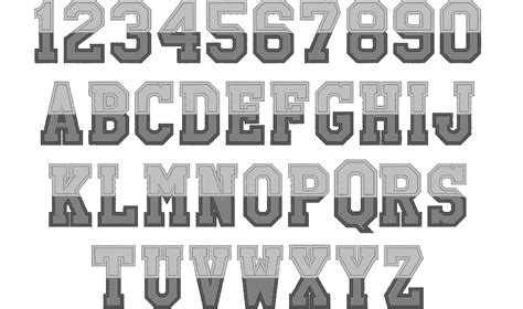 2 Colors ATHLETIC Block Font Split Divided Collegiate Varsity - Etsy