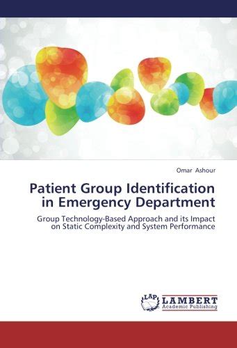 Buy Patient Group Identification in Emergency Department: Group ...
