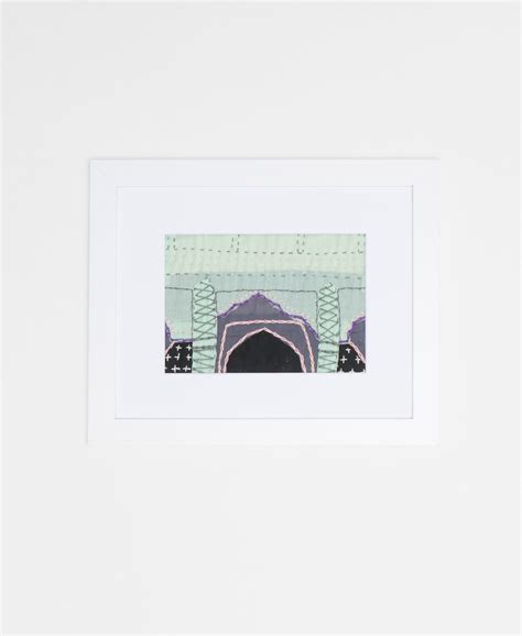 Modern Framed Textile Art | One-of-a-kind Artwork