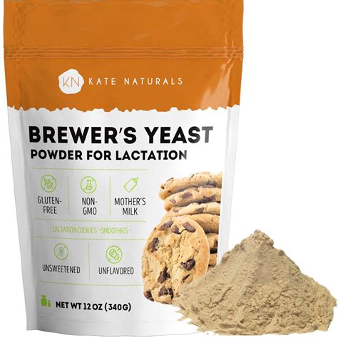 Snapklik.com : Kate Naturals Brewers Yeast Powder For Lactation Support ...