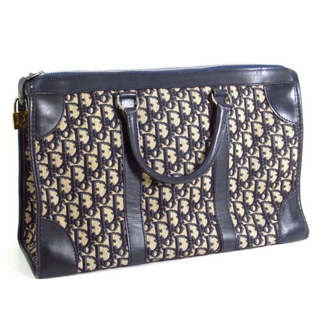 Christian Dior Canvas Tote Bag - Entrupy Authenticated