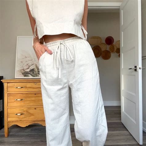 Millie 2 Pcs Women's Linen Matching Set – Nordic Peace