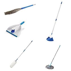 Kleeno by Cello Home Cleaning Combo(Cobweb Brush with Telescopic Rod ...
