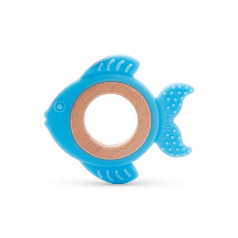 Wudly Silicone Teether Ring Fish – Wudly Toys
