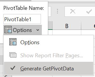Image result for Disable Getpivotdata