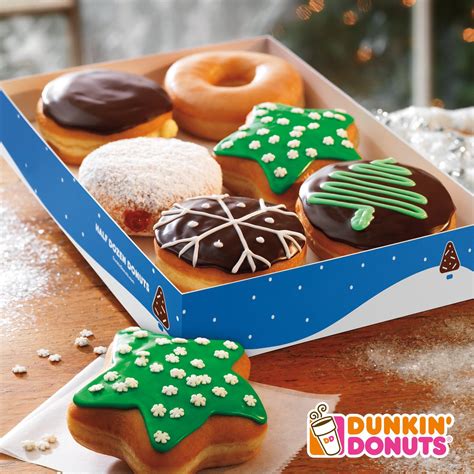 Dunkin Donuts Christmas Donuts