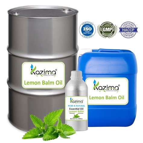 Lemon Balm Oil Manufacturer & Wholesale Suppliers in India