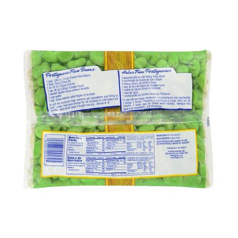 Goya Fava Beans, Frozen (28 oz) Delivery or Pickup Near Me - Instacart