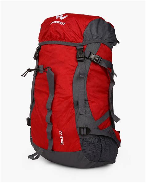 Buy Red Wildcraft Water-Resistant Rock 22 Rucksack | AJIO
