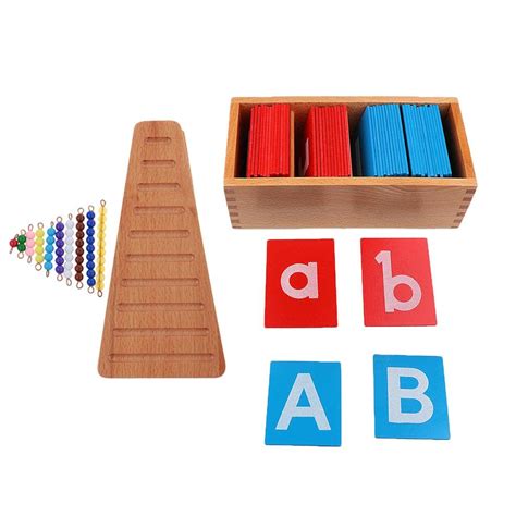 SHOVIARWooden Montessori Materials Kids Early Learning Educational Toys ...