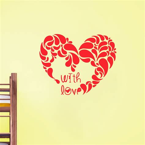 Buy Decor Villa with Love Wall Sticker & Decal (PVC Vinyl,Size -73 cm x ...