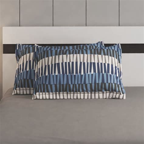 Buy Juniper Bronwen Set of 2 Printed Pillow Covers - 70x45cm from Home ...