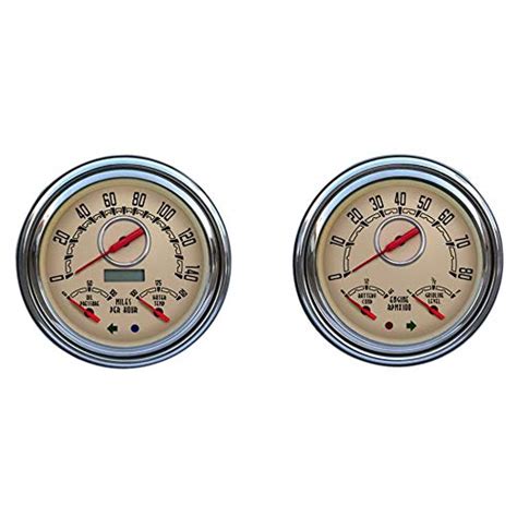 Buy Gauge Kit, Woodward 3-N-1, Analog, Fuel Level / Oil Pressure ...