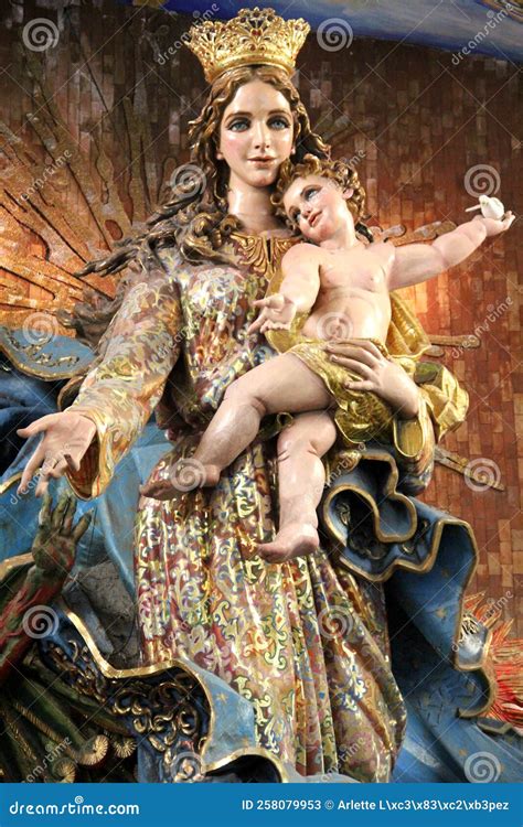 Chignahuapan Puebla, Mexico - Jul 12 2022: the Virgin of the Immaculate ...