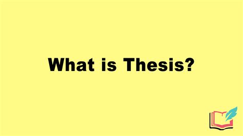 What is a Thesis in Literature? Definition, Examples of Literary Thesis – Woodhead Publishing