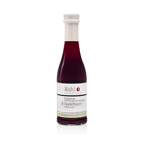 Gastronomisch PLUS bergappelsap + bosbes, kool, 200 ml, fles | GOURMET ...