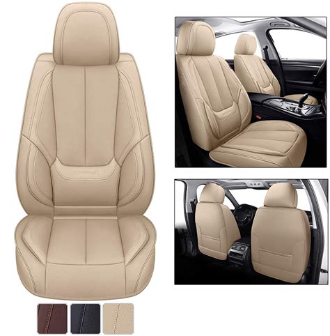 Coverado Beige Front Car Seat Covers, Stylish India | Ubuy