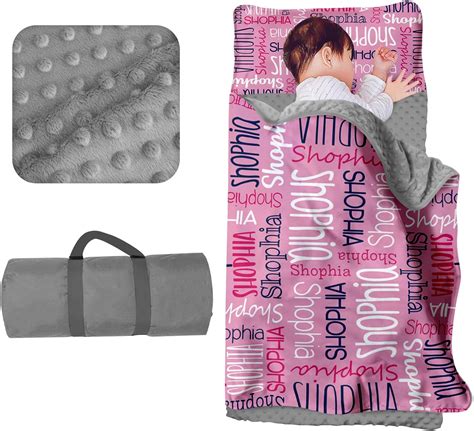 Amazon.com: Evulum Personalized Toddler Nap Mat for Daycare Kids Girls ...