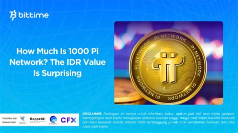 How Much Is 1000 Pi Network? The IDR Value Is Surprising
