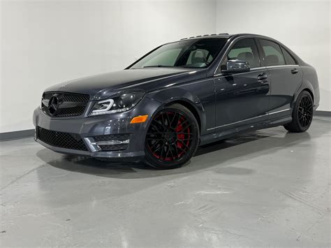 Used 2013 Steel Grey Metallic Mercedes-Benz C-Class C300 AWD C 300 Sport 4MATIC For Sale (Sold ...
