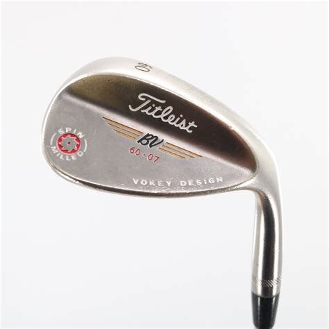 Titleist Vokey Design Spin Milled Wedge 60.07 Degrees Steel Right Hand ...