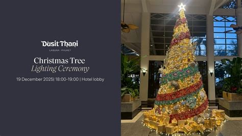 Christmas Tree Lighting | 19 Dec 2025 , 390 Moo1, Thalang, Thailand ...