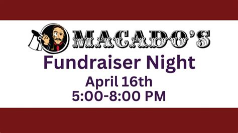 Macados Fundraiser Night for PEs Kids, Macado's Farmville (Farmville ...