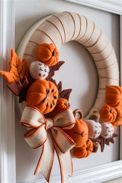 Image result for Pumpkin Frame Wreath Tutorial