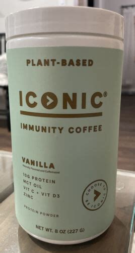 New Iconic Immunity Coffee Vanilla Caffeinated India | Ubuy