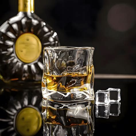 Inovique Flux Clear Whiskey Glass – Set of 6