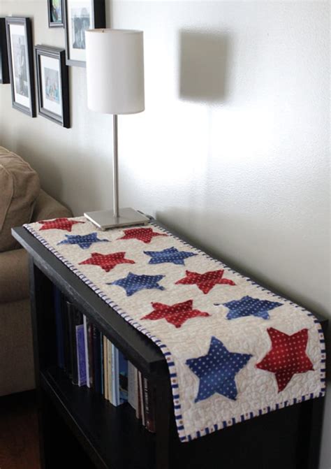 Image result for Star Table Runner Free Pattern