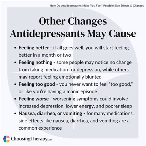 How Do Antidepressants Make You Feel?