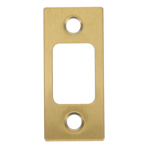 Large Door Strike Plate 1 Set Metal Door Latch Strike Plate Door Kick ...