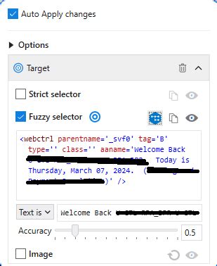 Image result for Convert to Dynamic Text Target UI Path