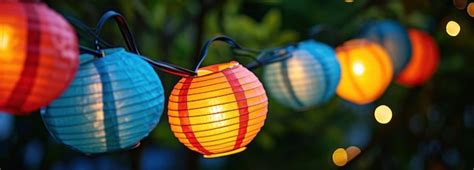 Image result for Colorful LED Paper Lanterns