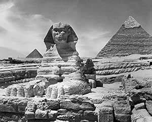 Egypt Great Sphinx Nthe Great Sphinx with The Dream Stele of King ...