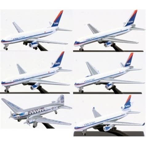 New Ray - NORTHWEST AIRLINE, 3 ASSORTED STYLES, MODEL KIT, DISPLAY BOX