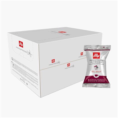 Illy Espresso Capsules - Dark Roast - Flowpack - 100 Capsules for Use ...
