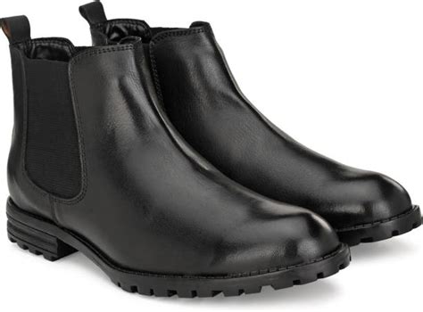Black Chelsea Boots - Buy Black Chelsea Boots online at Best Prices in ...