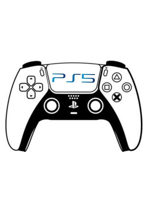 Image result for PS5 Controller Line Drawing