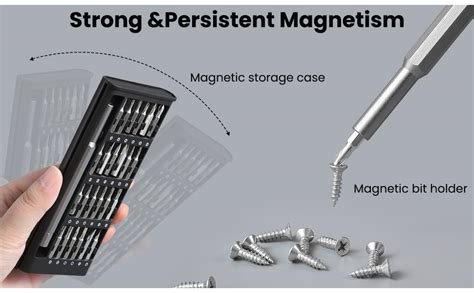 24-in-1 Magnetic Screwdriver Set – Mini Professional Repair Tool Kit ...