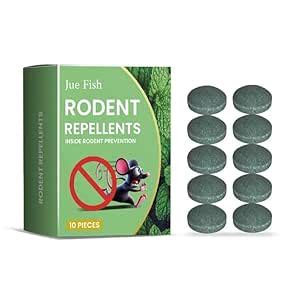 HOKISTY Rodent Repellents - Peppermint Oil Mouse and Squirrel Deterrent ...