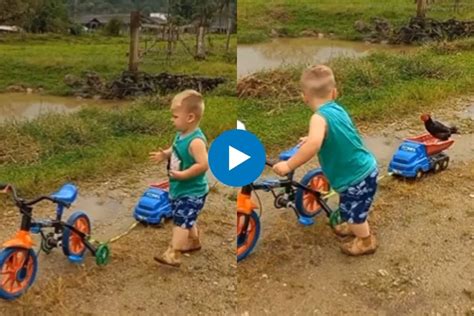 Viral Video: Child gives new meaning to humanity! Watch how this kiddo ...