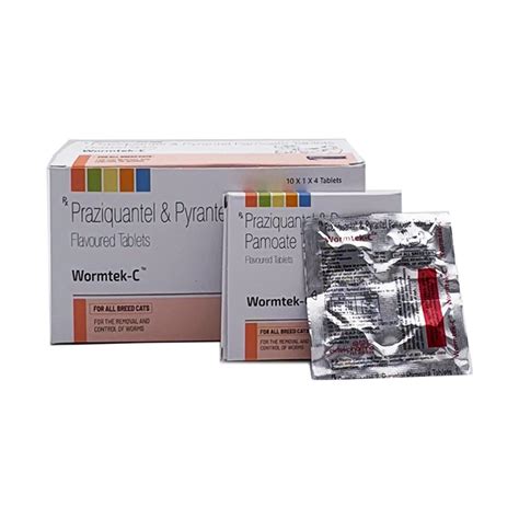 Wormtek-C Tablets for Cats | Deworming Tablets – Ektek Global