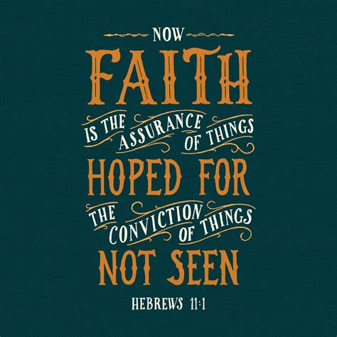 HEBREWS 11:1 | Bible verse typography, Typography bible, Scripture