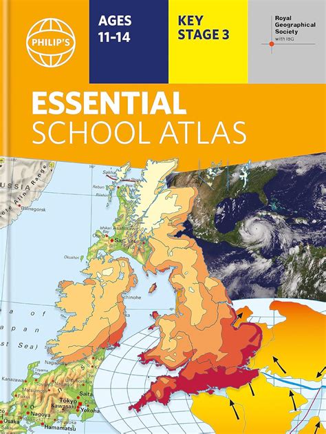 Buy Philip's RGS Essential School Atlas (Philip's World Atlas) Book ...